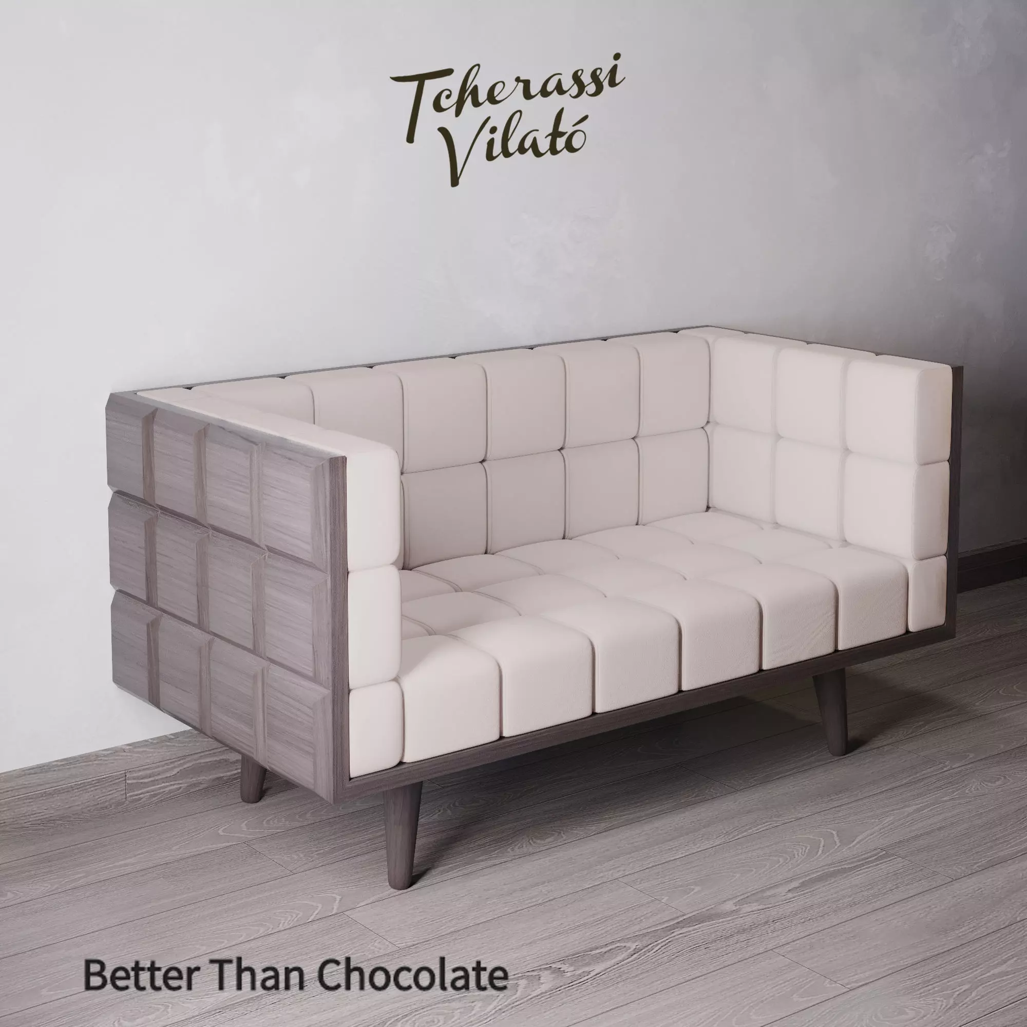 BETTER THAN CHOCOLATE SOFA 3D model_0