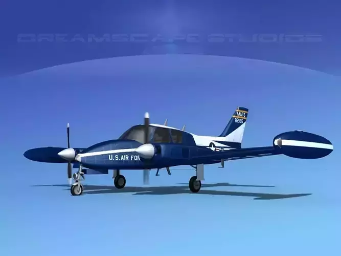 Cessna U-3B Blue Canoe V02 