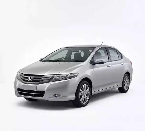 Honda City 5th Generation Sedan Low-poly 3D model