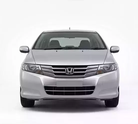 Honda City 5th Generation Sedan Low-poly 3D model 7