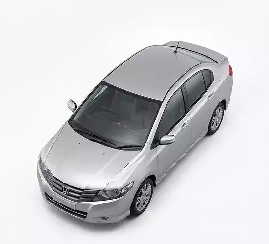 Honda City 5th Generation Sedan Low-poly 3D model 5