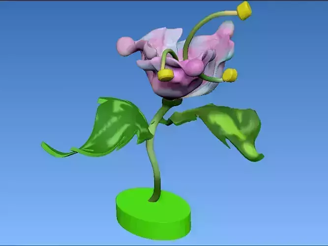 flower lotus 3D print model