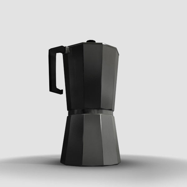Coffee pot 3D model_2
