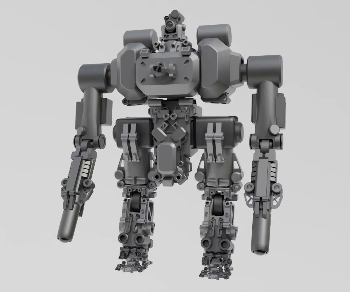 Mecha 2 Free 3D model