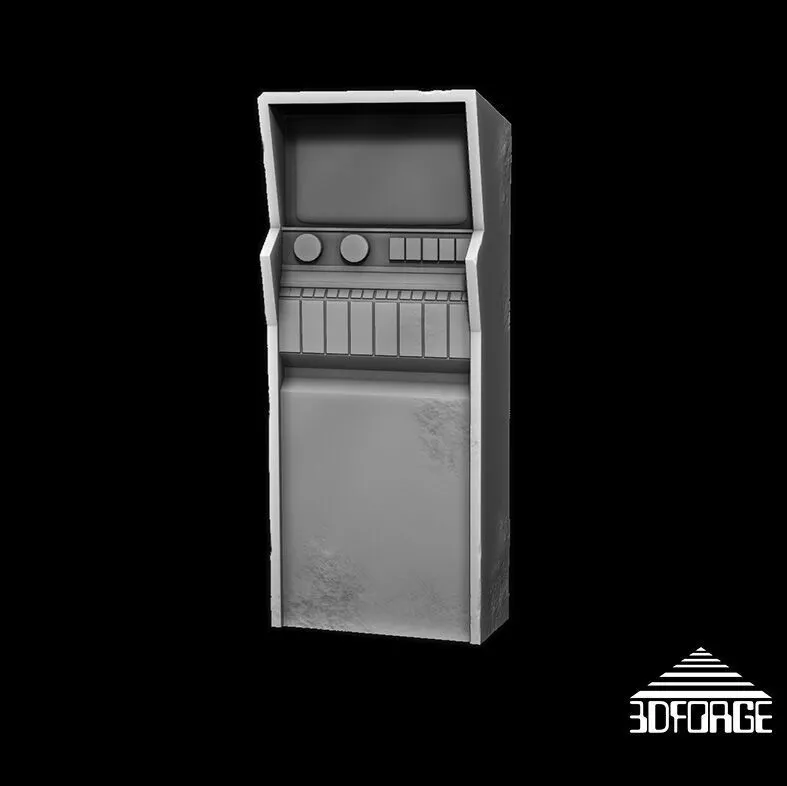 CASTLE GRAYSKULL SURVEILLANCE COMPUTER - 1-12 Scale 3D print model