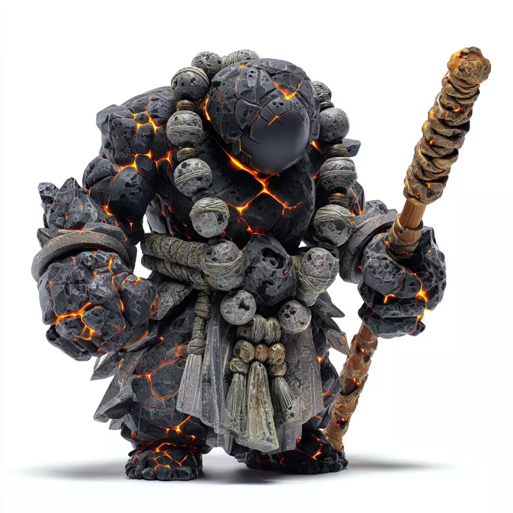 Ashuun the Igneous - FREE Free 3D print model