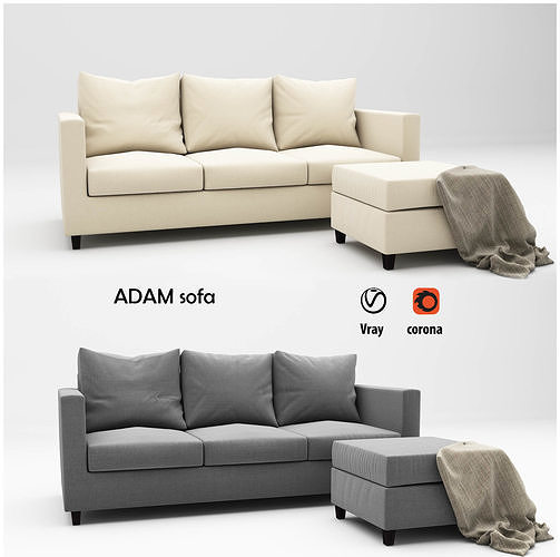 Adam sofa 3D model