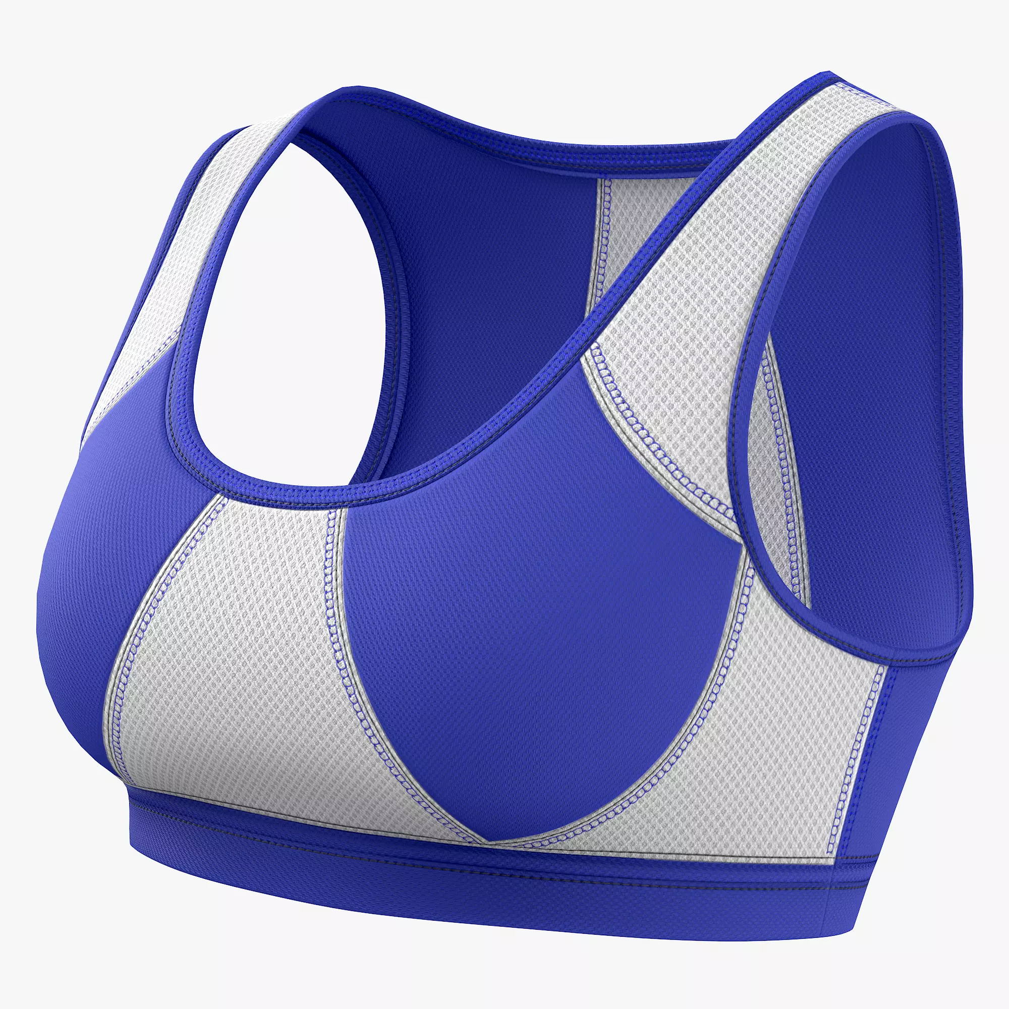 Sport Bra 03 Low-poly 3D model
