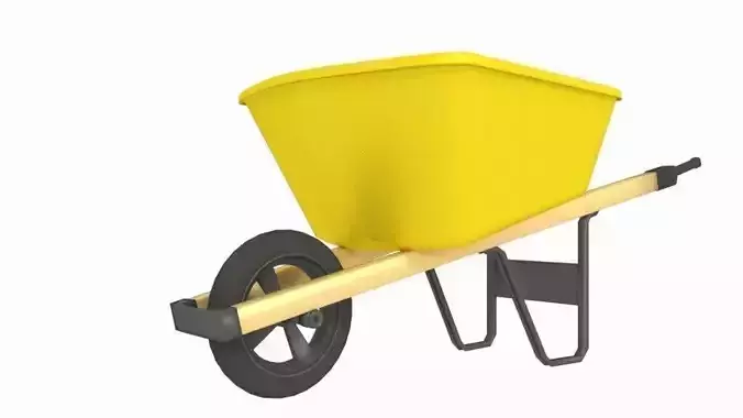 Wheelbarrow 3D model