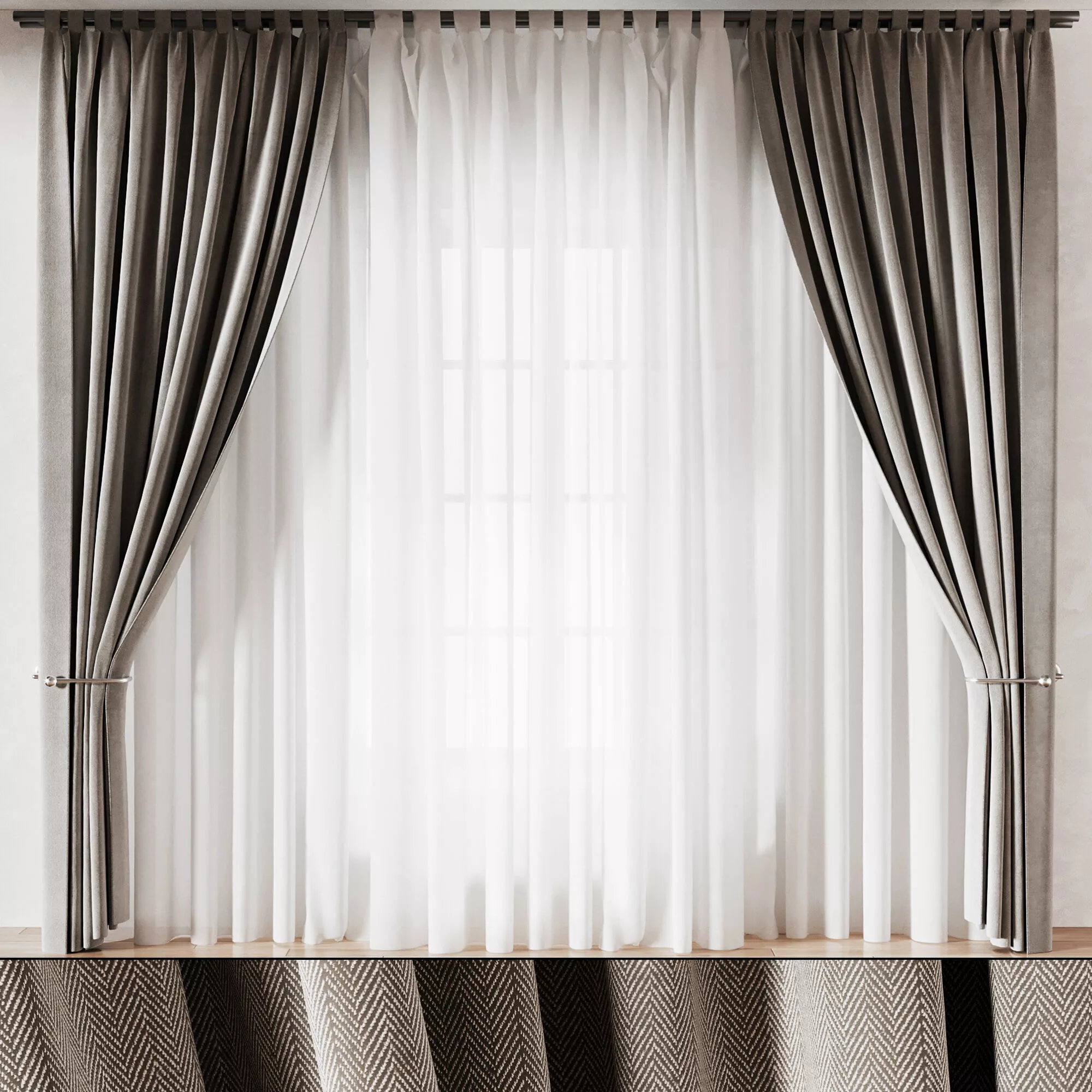 Curtain 1 3D model