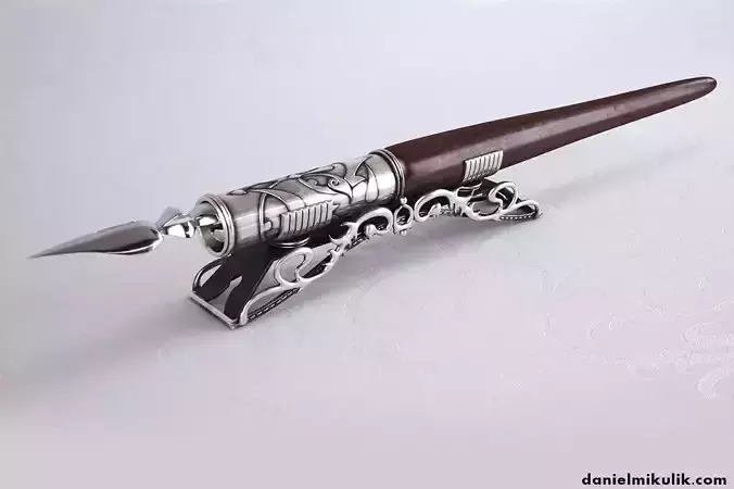 HD Retro Nib 3D model