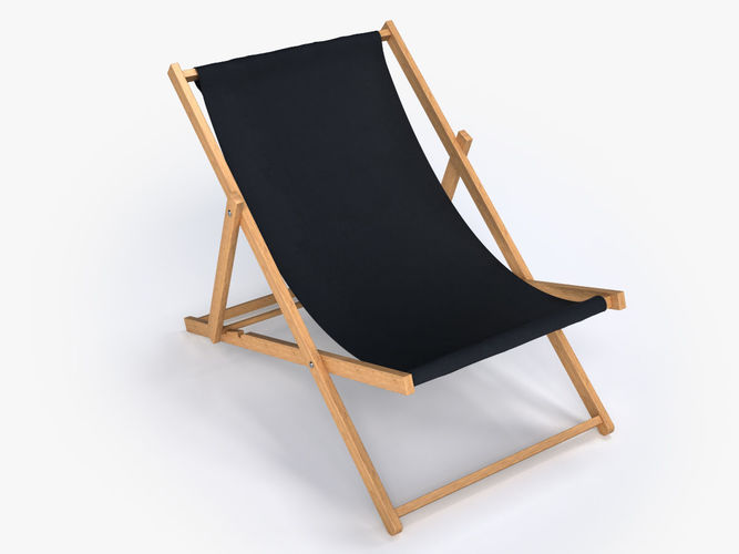 Deck Chair 3D model