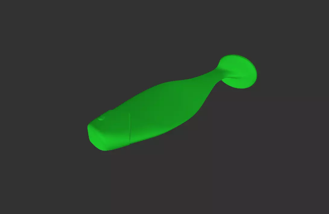 Manns Shad 4 Ripper Master Model for Mold Making Inspired 3D print model
