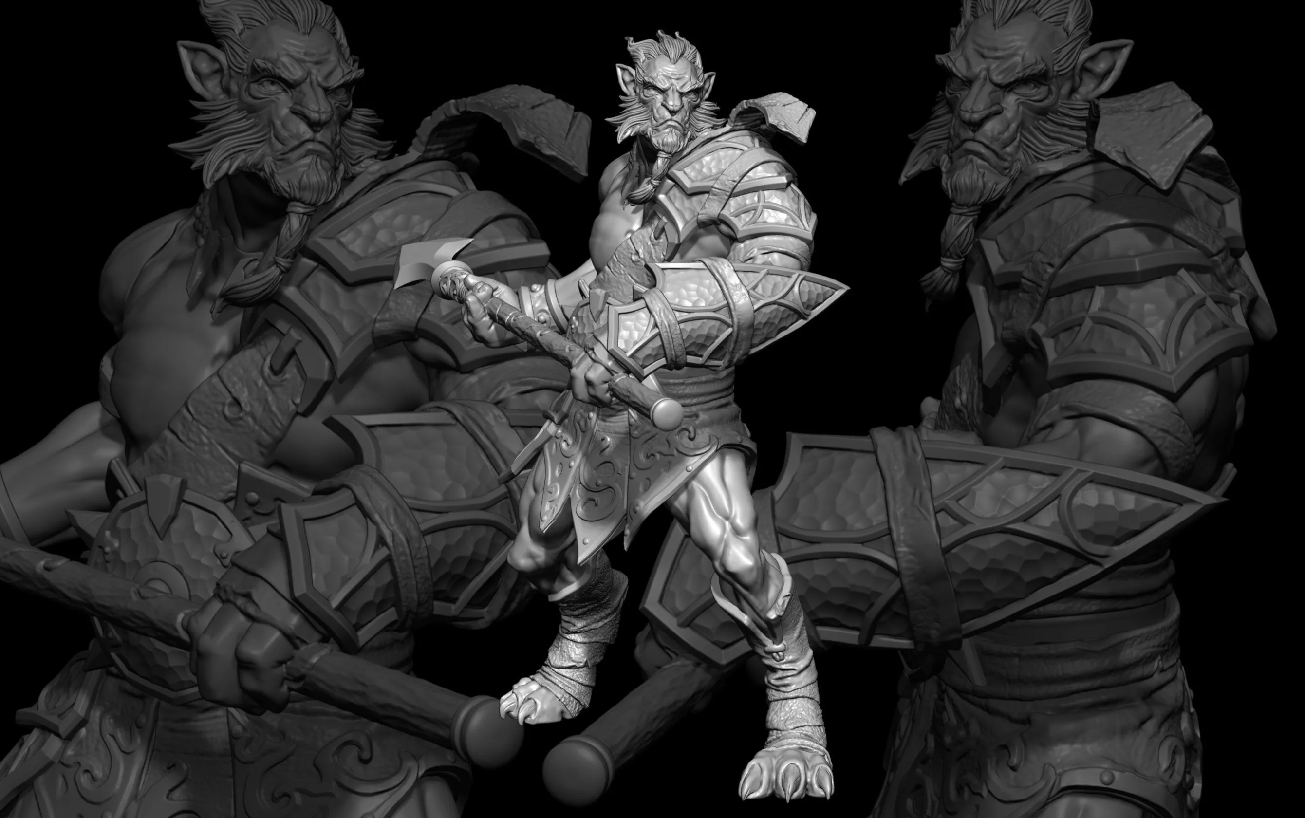 Dota 2 Phantom Lancer 3D print model