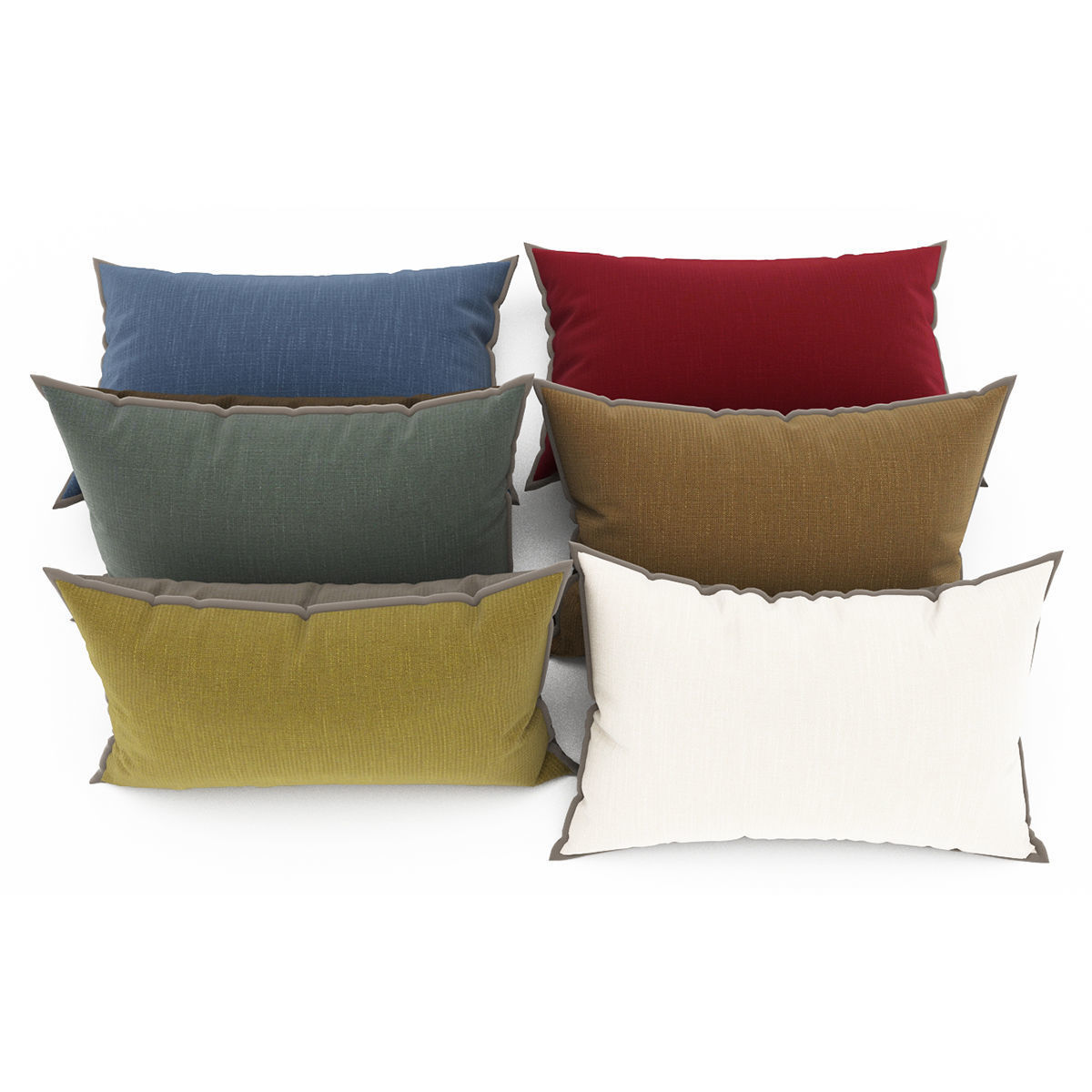 Pillows collection 70 3D model_5