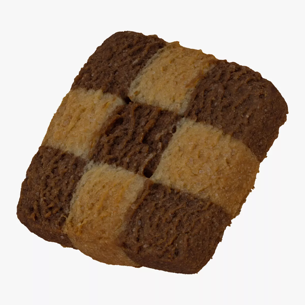 Checker Square Cookie 01 RAW Scan 3D model