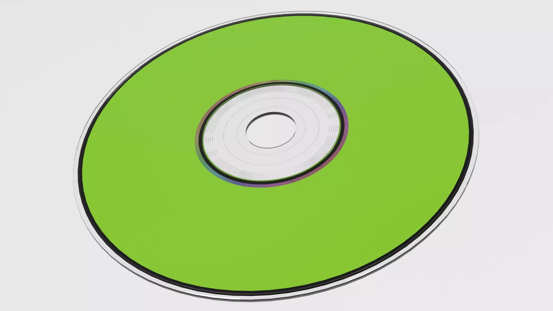 CD DVD Disk PBR 5 Low-poly 3D model