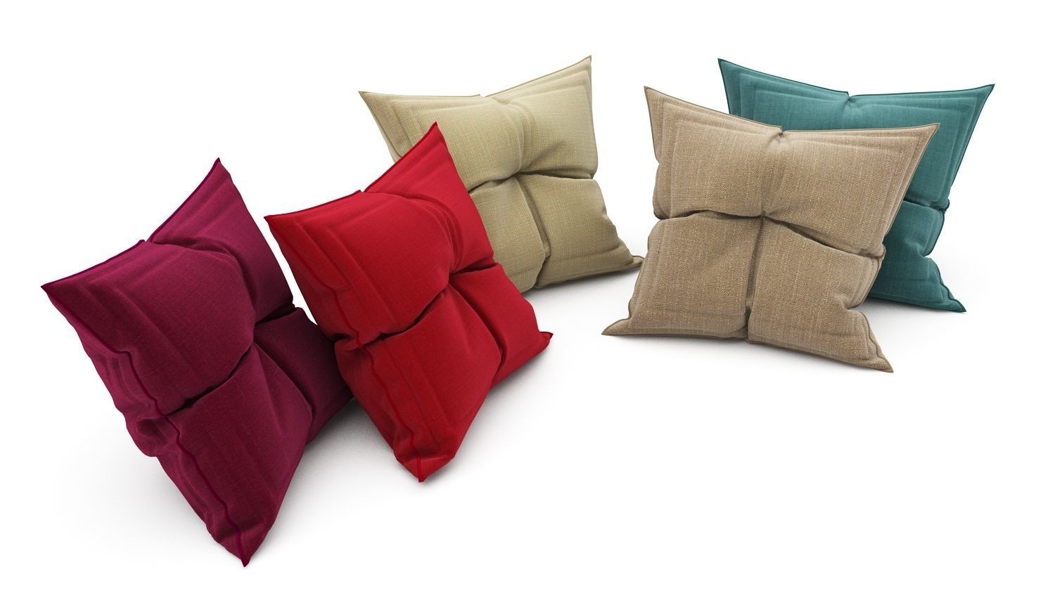 Pillows collection 84 3D model_7