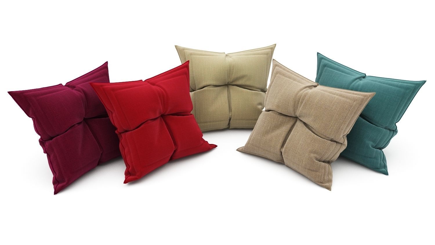 Pillows collection 84 3D model_6