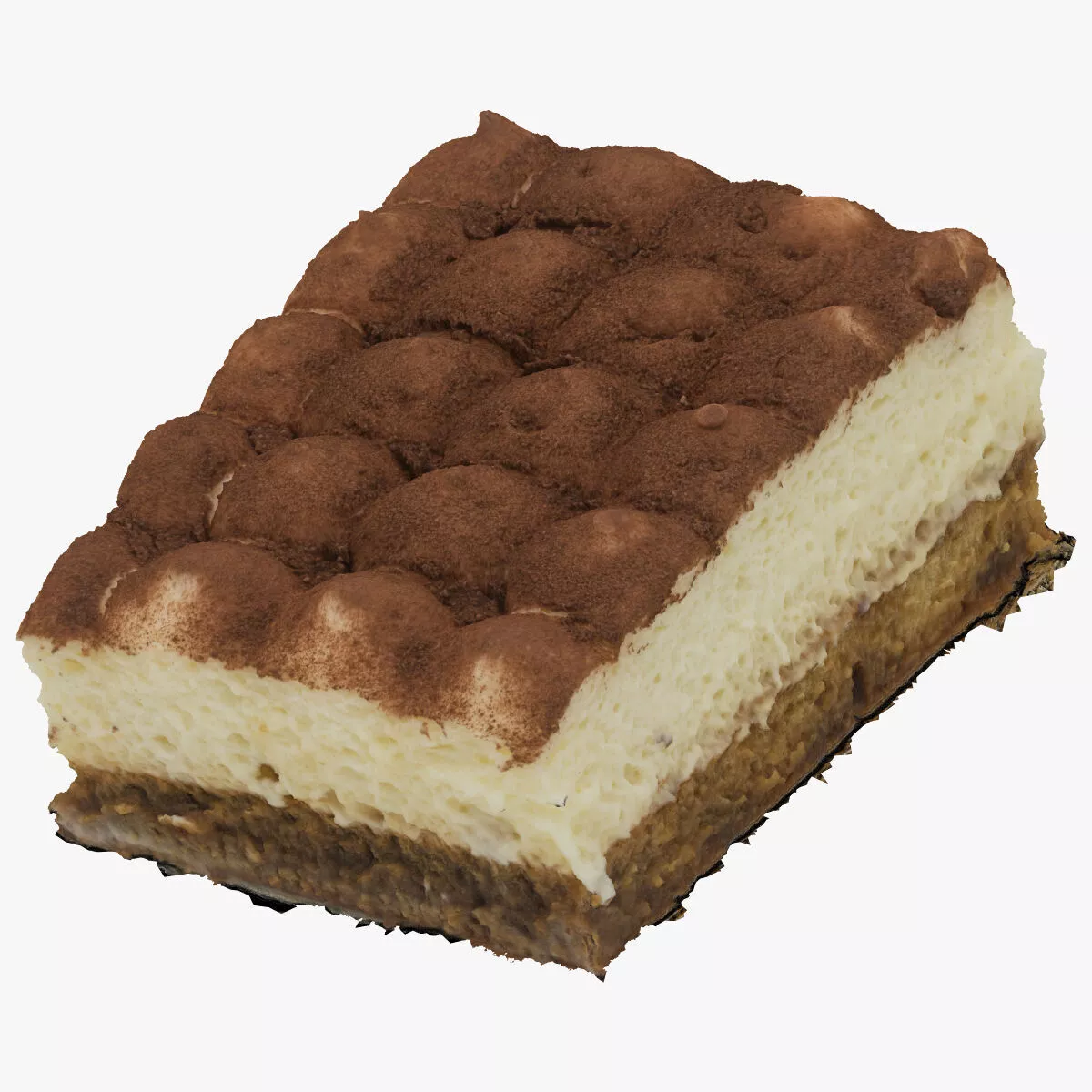 Tiramisu Piece 01 RAW Scan 3D model