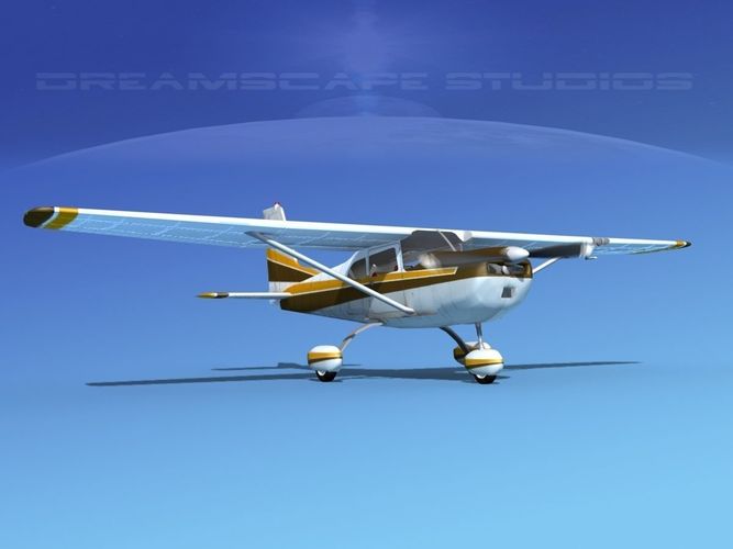 Cessna 175 Skylark V14 3D model