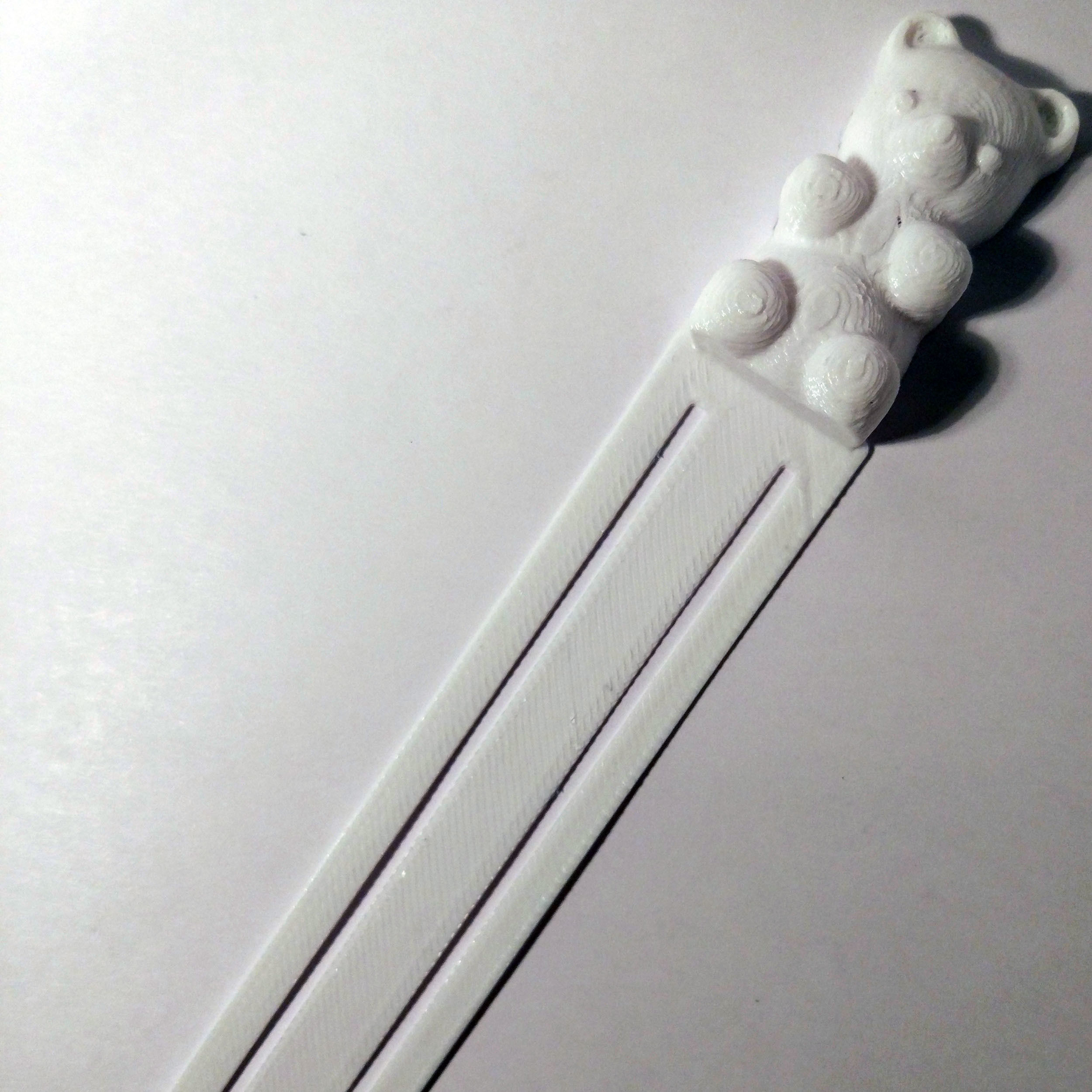 Cute Gummybear Bookmark for 3D print 3D print model_8