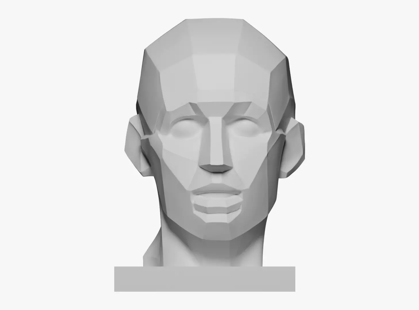 Planes of the Head Houdon Ecorche 3D model