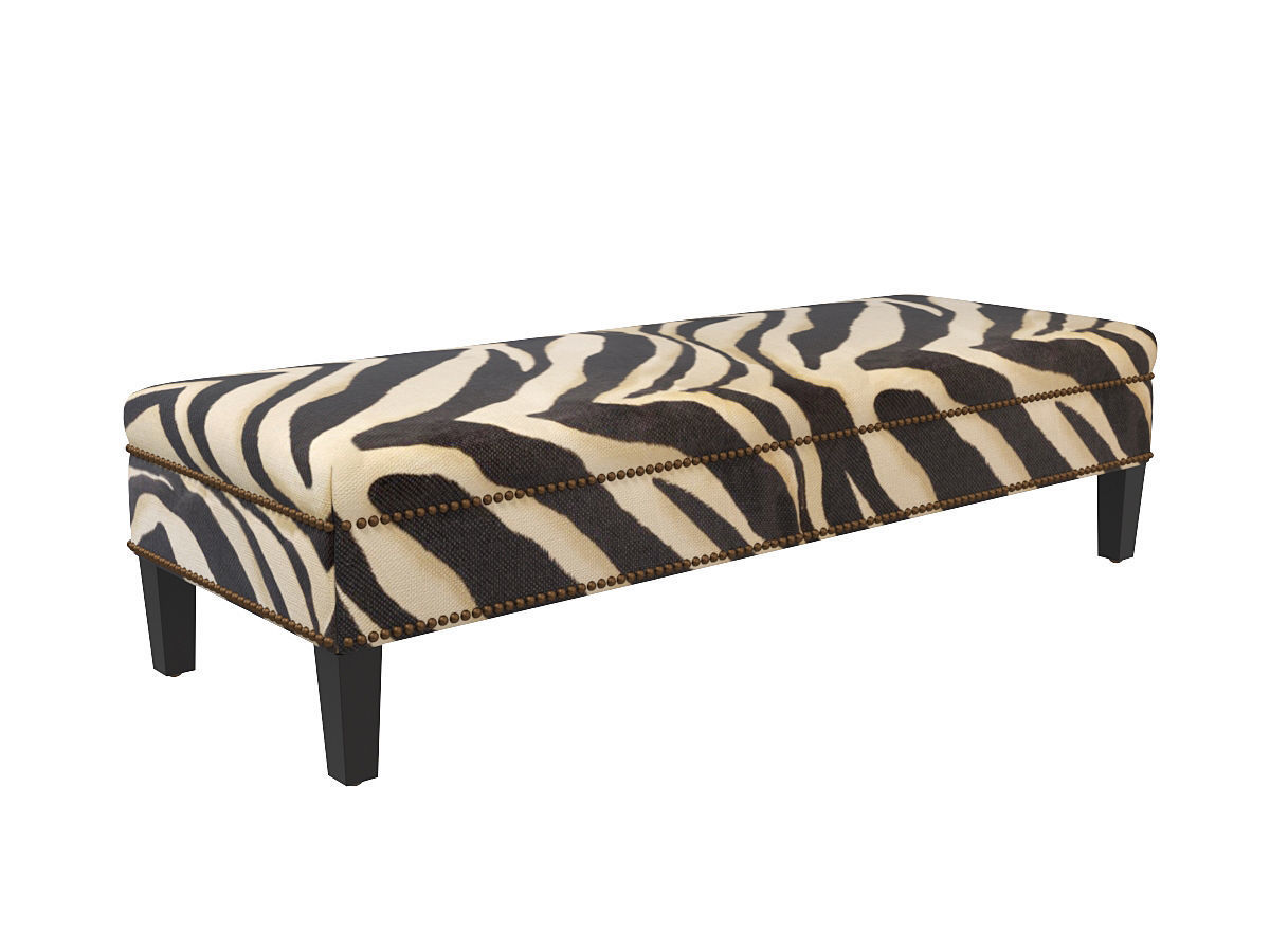 Eichholtz Bench Jenner 108960U Low-poly 3D model_1