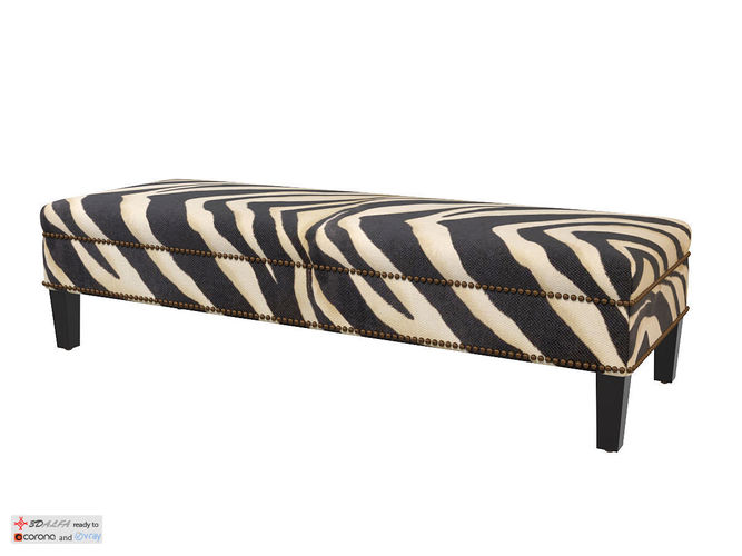 Eichholtz Bench Jenner 108960U Low-poly 3D model