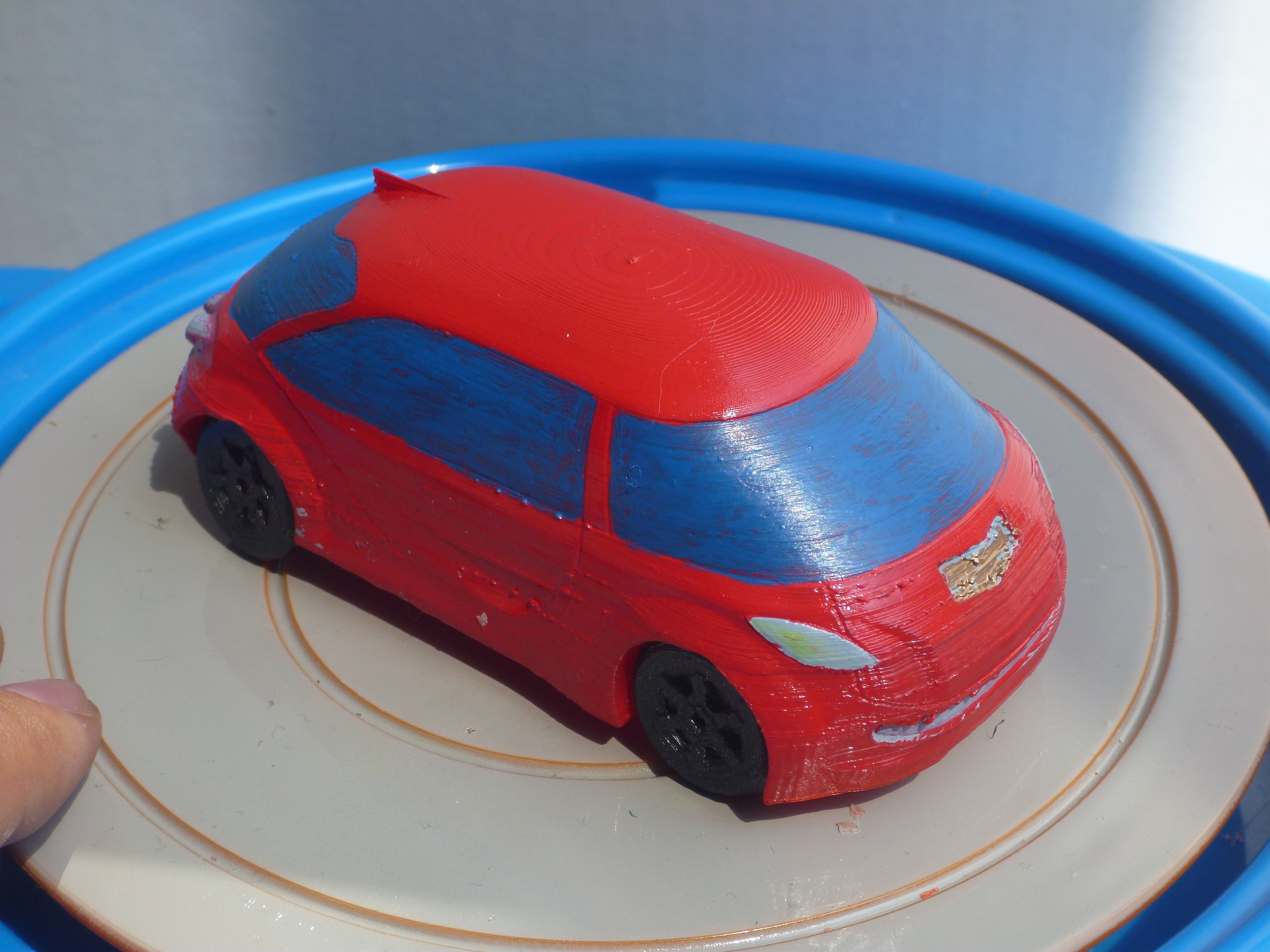 AAA Corvette Inspired RC Car Body 3D print model_21