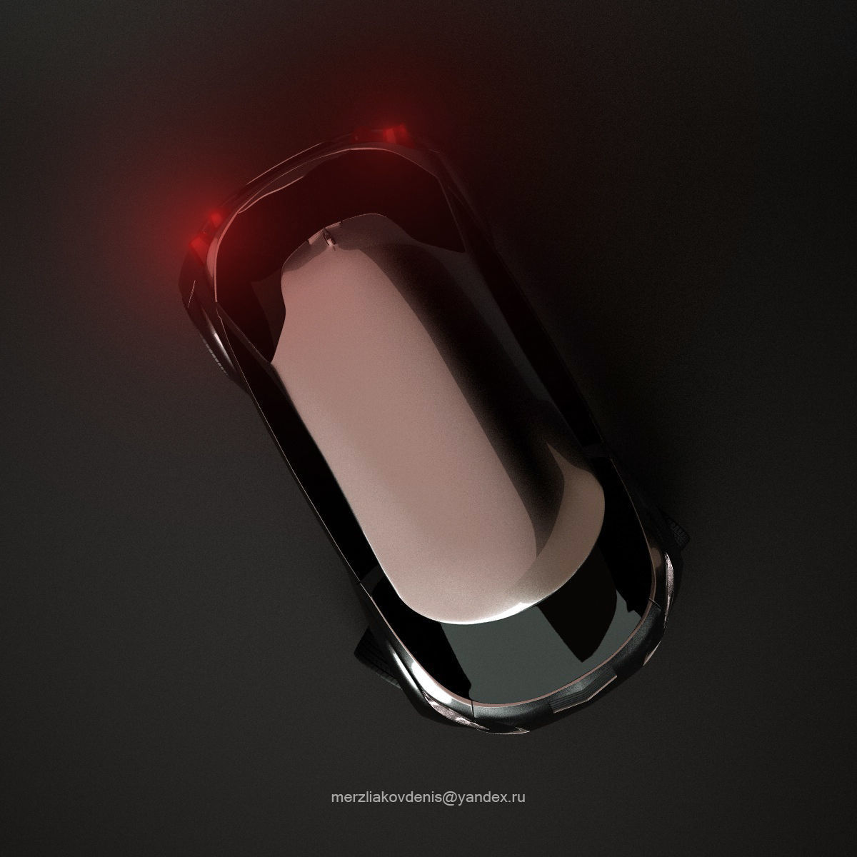 AAA Corvette Inspired RC Car Body 3D print model_8