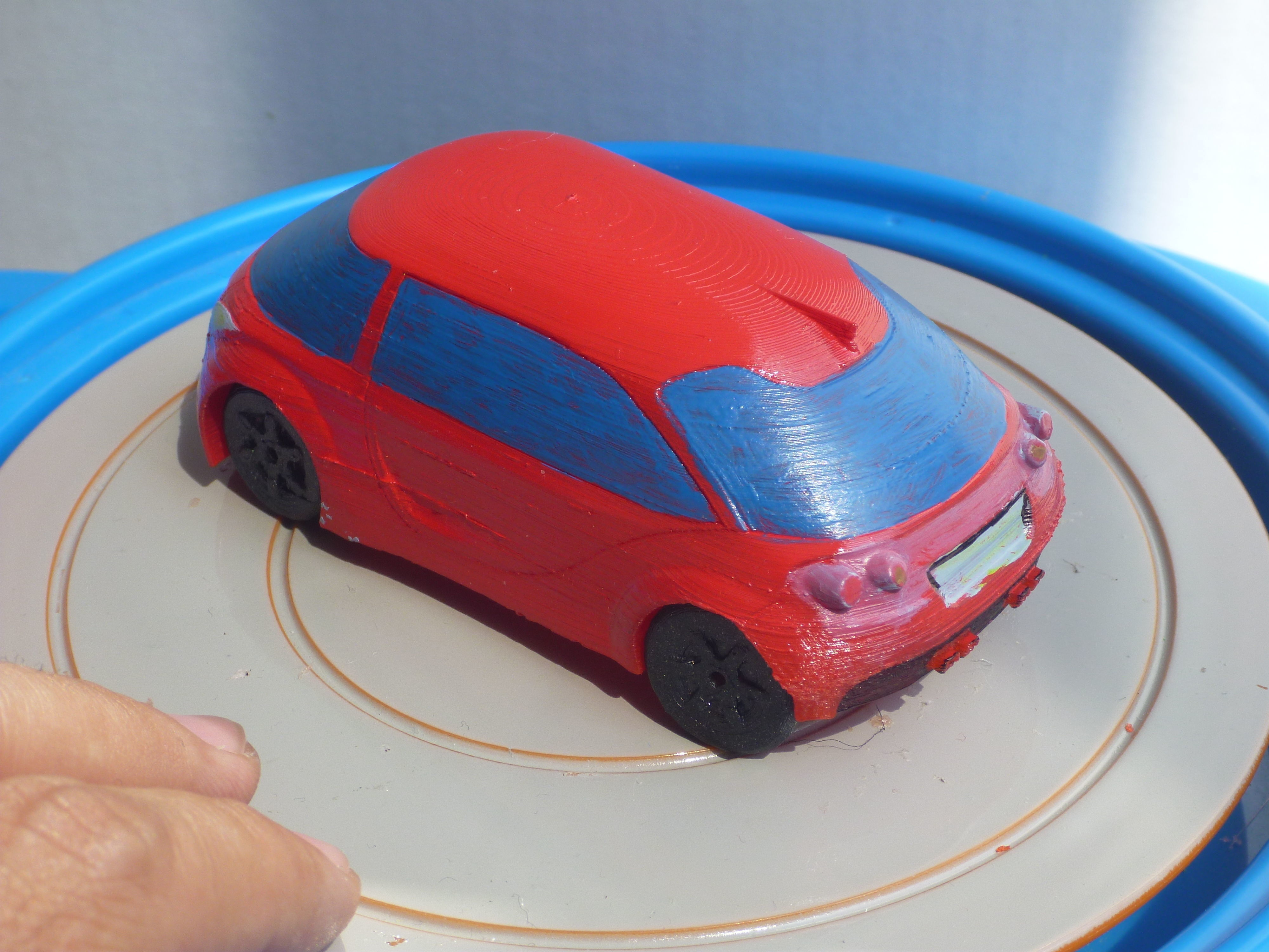 AAA Corvette Inspired RC Car Body 3D print model_20