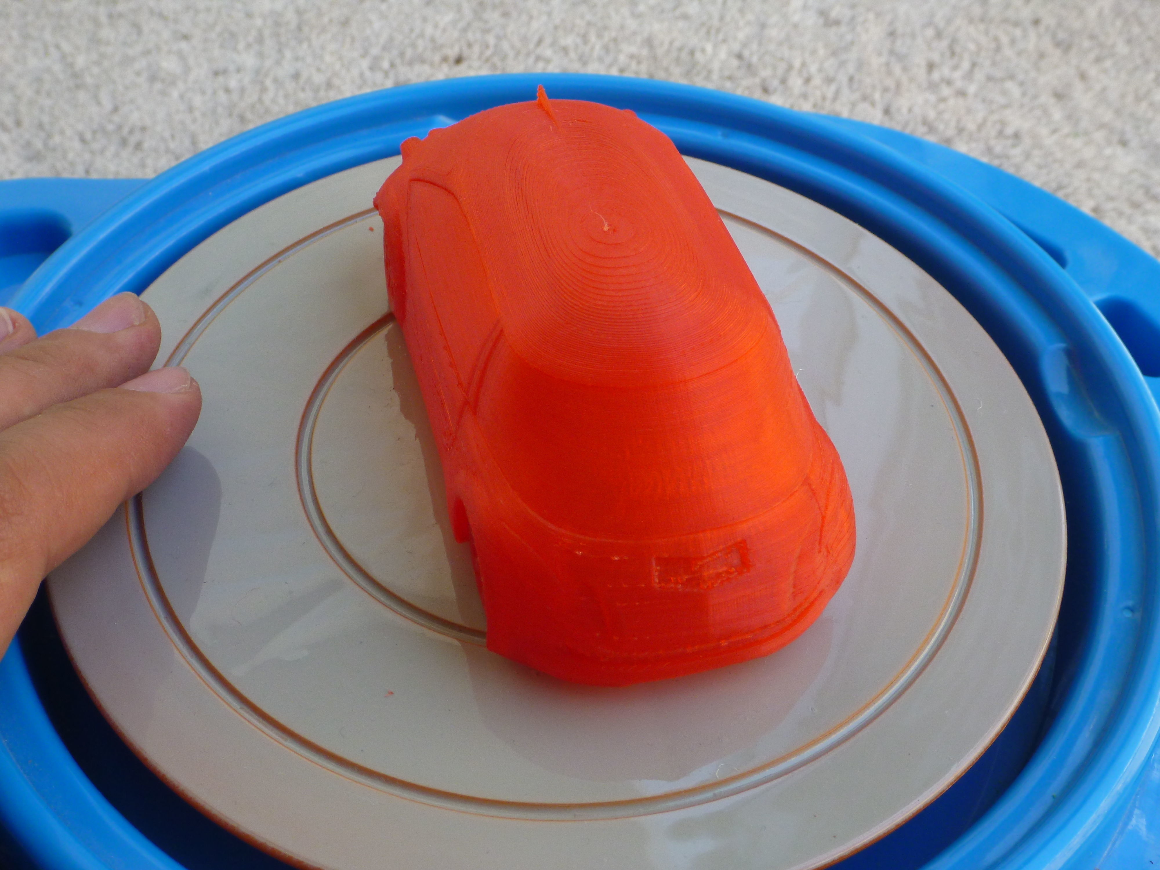 AAA Corvette Inspired RC Car Body 3D print model_16