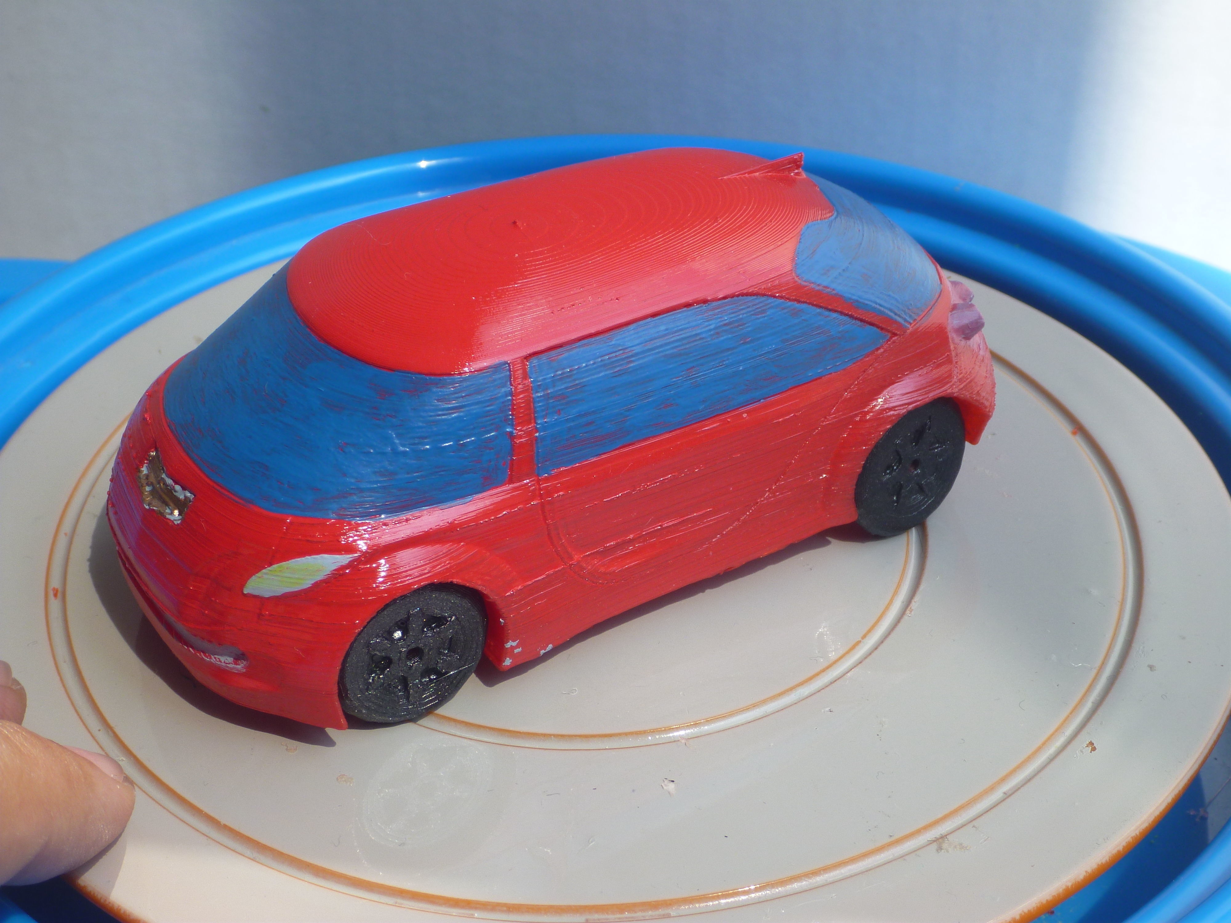 AAA Corvette Inspired RC Car Body 3D print model_23