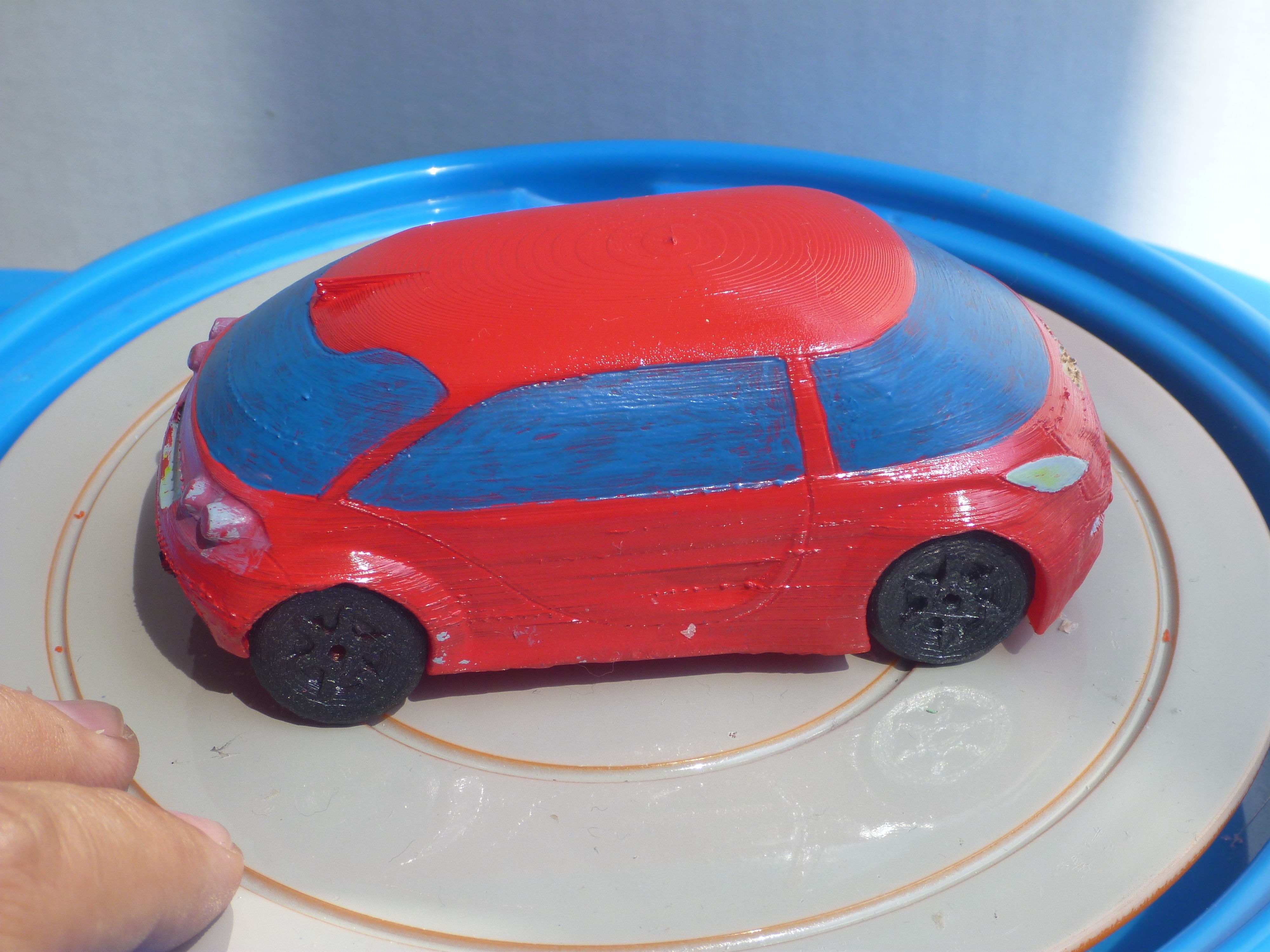 AAA Corvette Inspired RC Car Body 3D print model_19