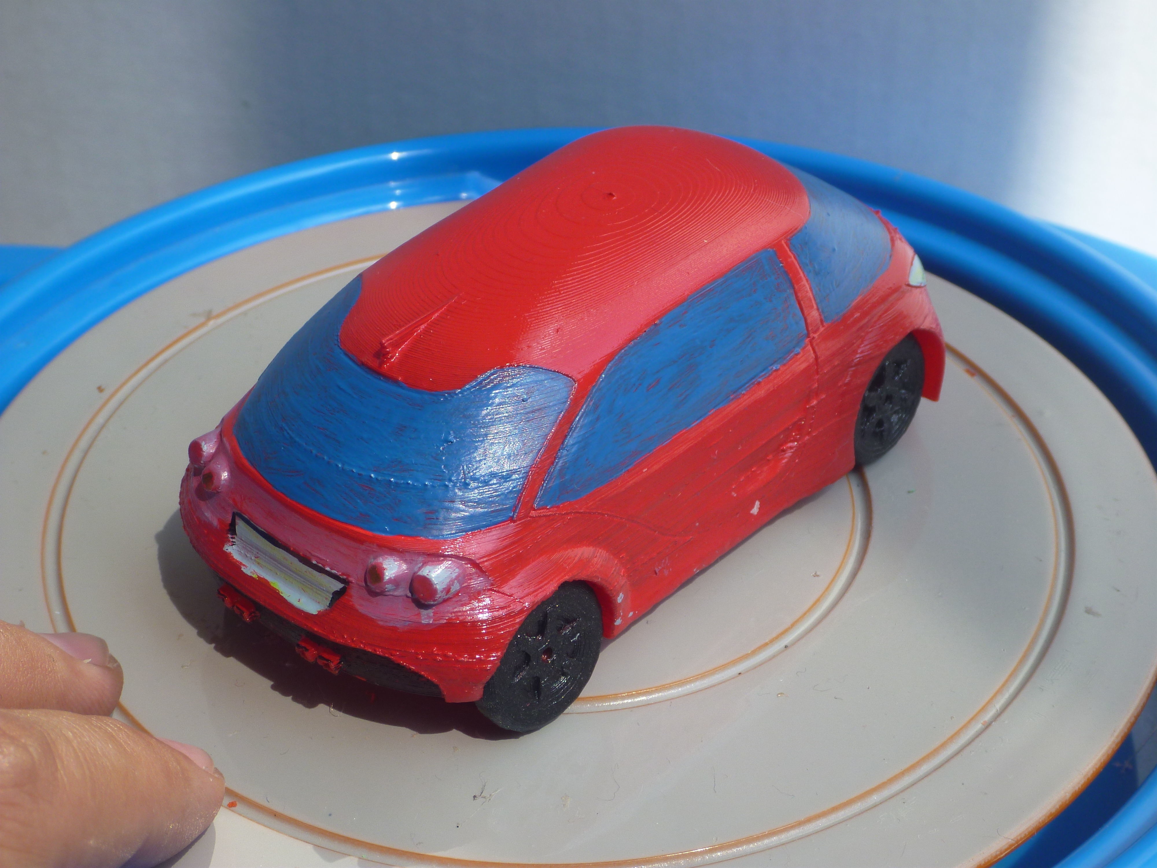 AAA Corvette Inspired RC Car Body 3D print model_22