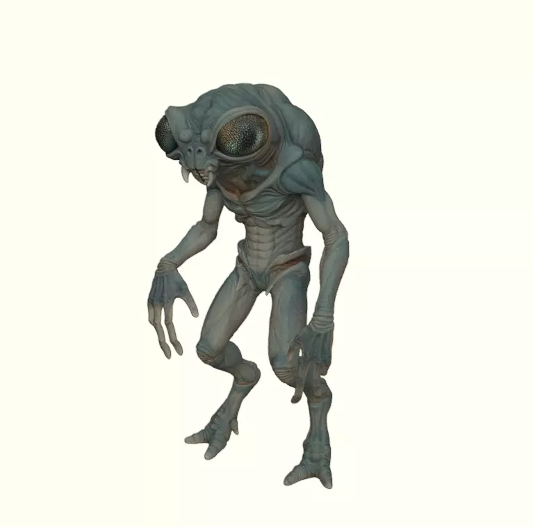 Broken-Mandible Seeker Free 3D print model