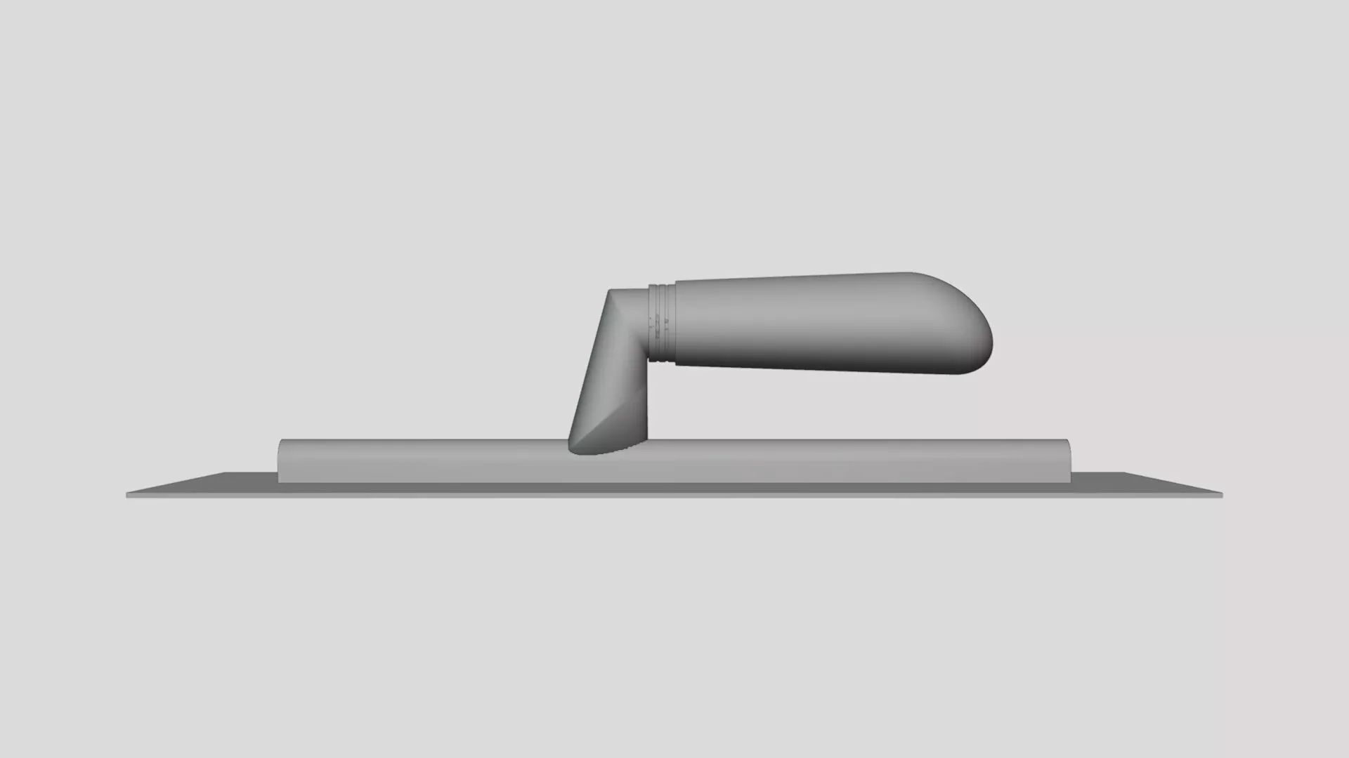 Masonry Trowel - Geometry Only No Textures No Materials 3D model