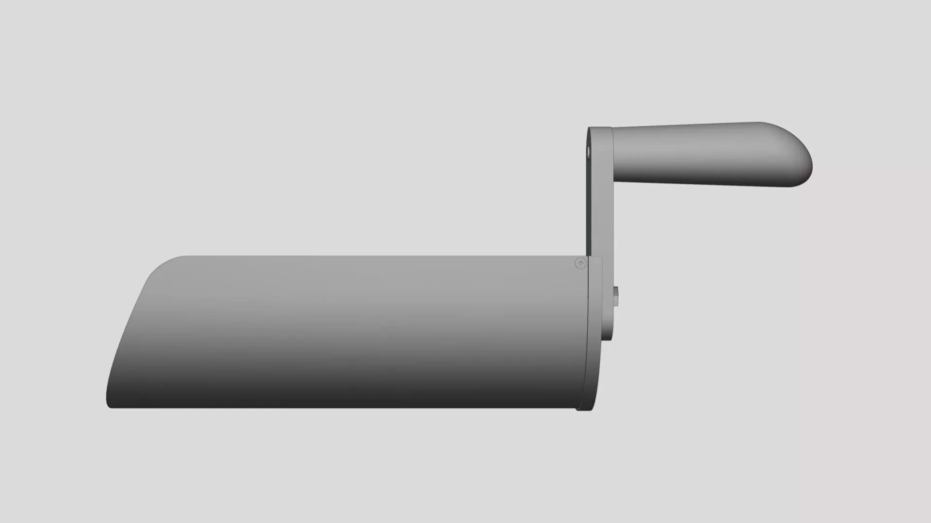 Gutter Shovel - Geometry Only No Textures No Materials 3D model