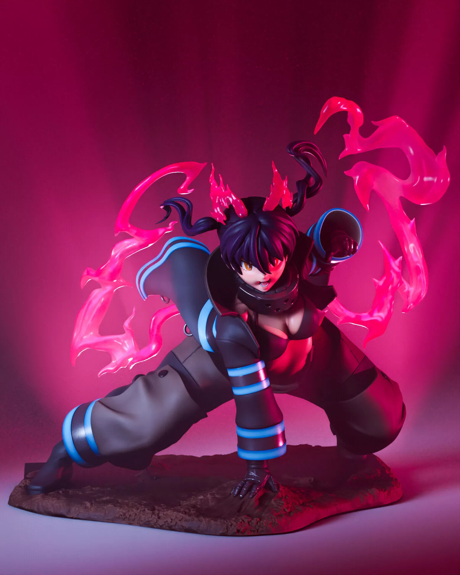 Tamaki Kotatsu Fire Force 3D Printable Figure STL 3D print model