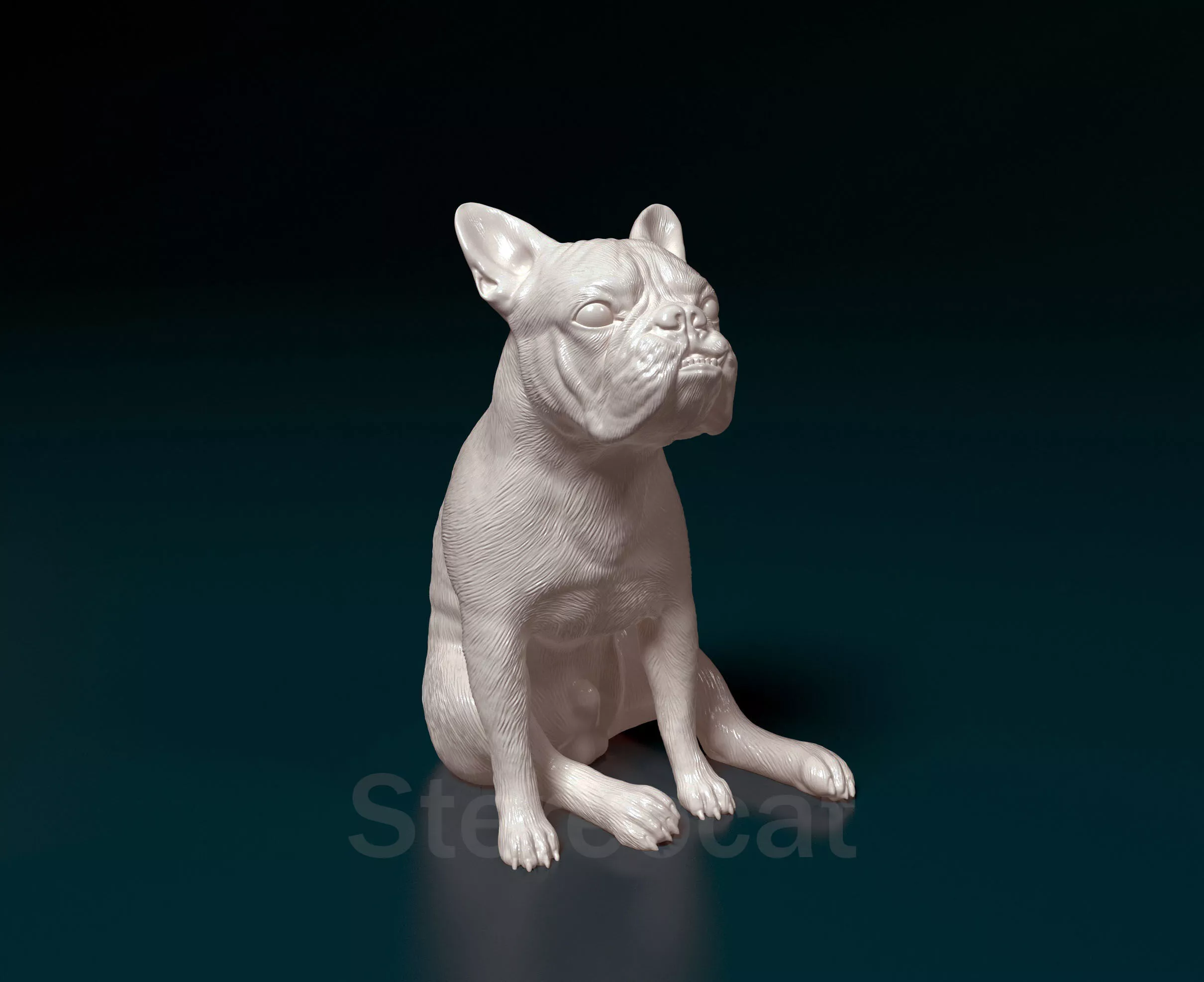 French Bulldog 016 3D print model