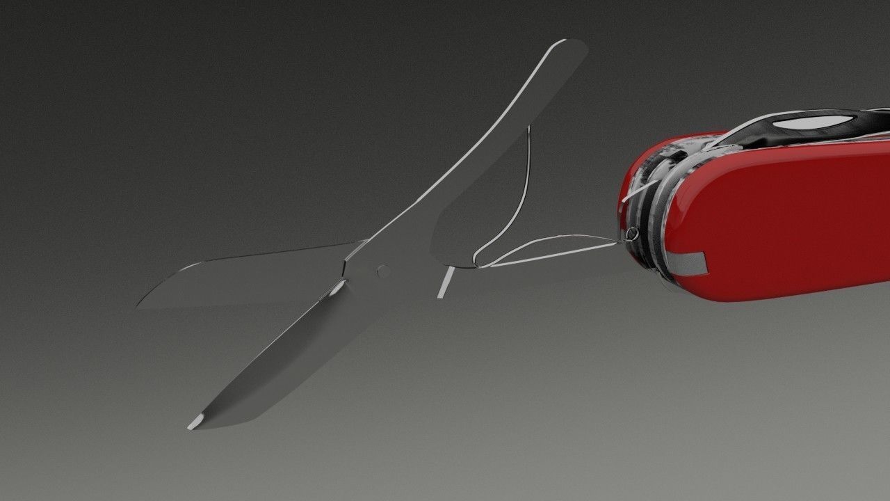 Swiss Army Knife 3D model_4