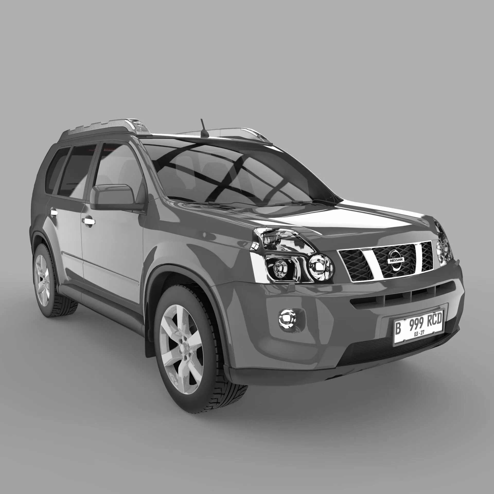 NISSAN X-TRAIL T31 XT 2008 3D model