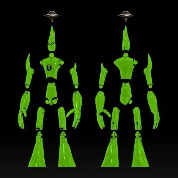 Goop Ben 10 - Articulado 3D print model