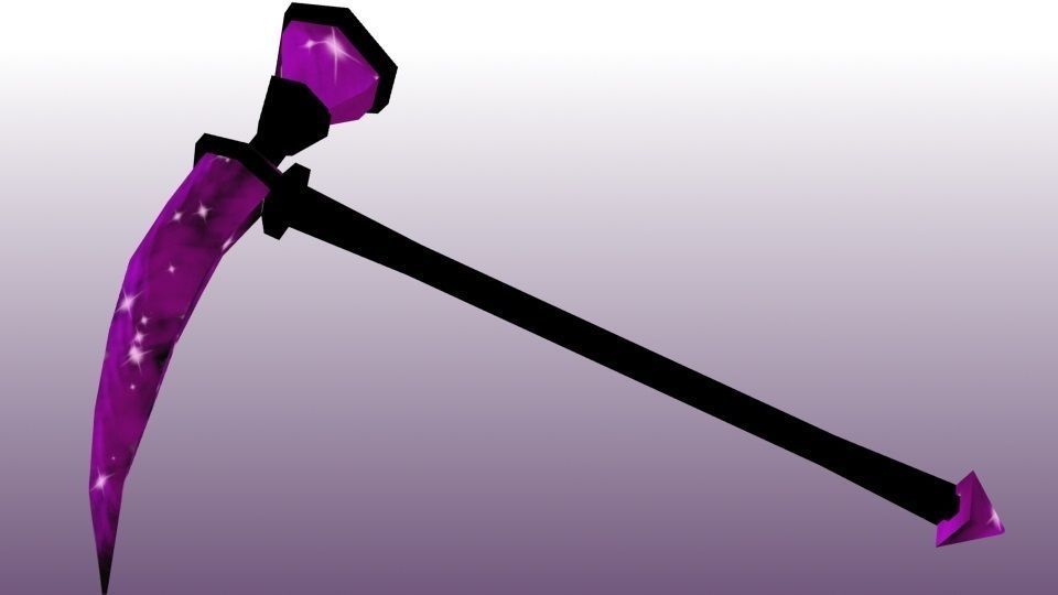 Low-Poly Magic Weapons and Shields Pack Low-poly 3D model_7