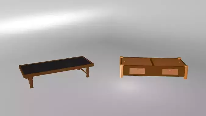 LowPoly Beds Textured