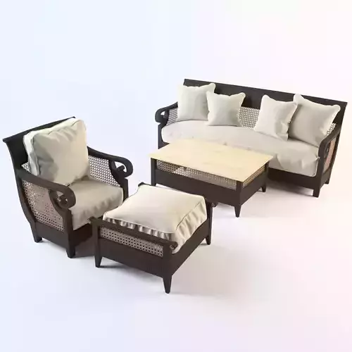Lounge outdoor set - Denpasar collection - Century Furniture