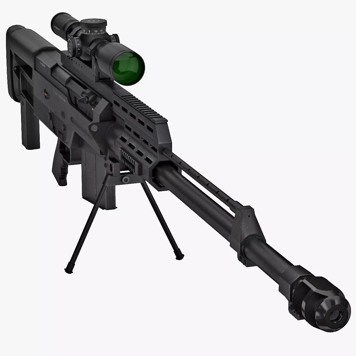 AS50 Accuracy International 3D model