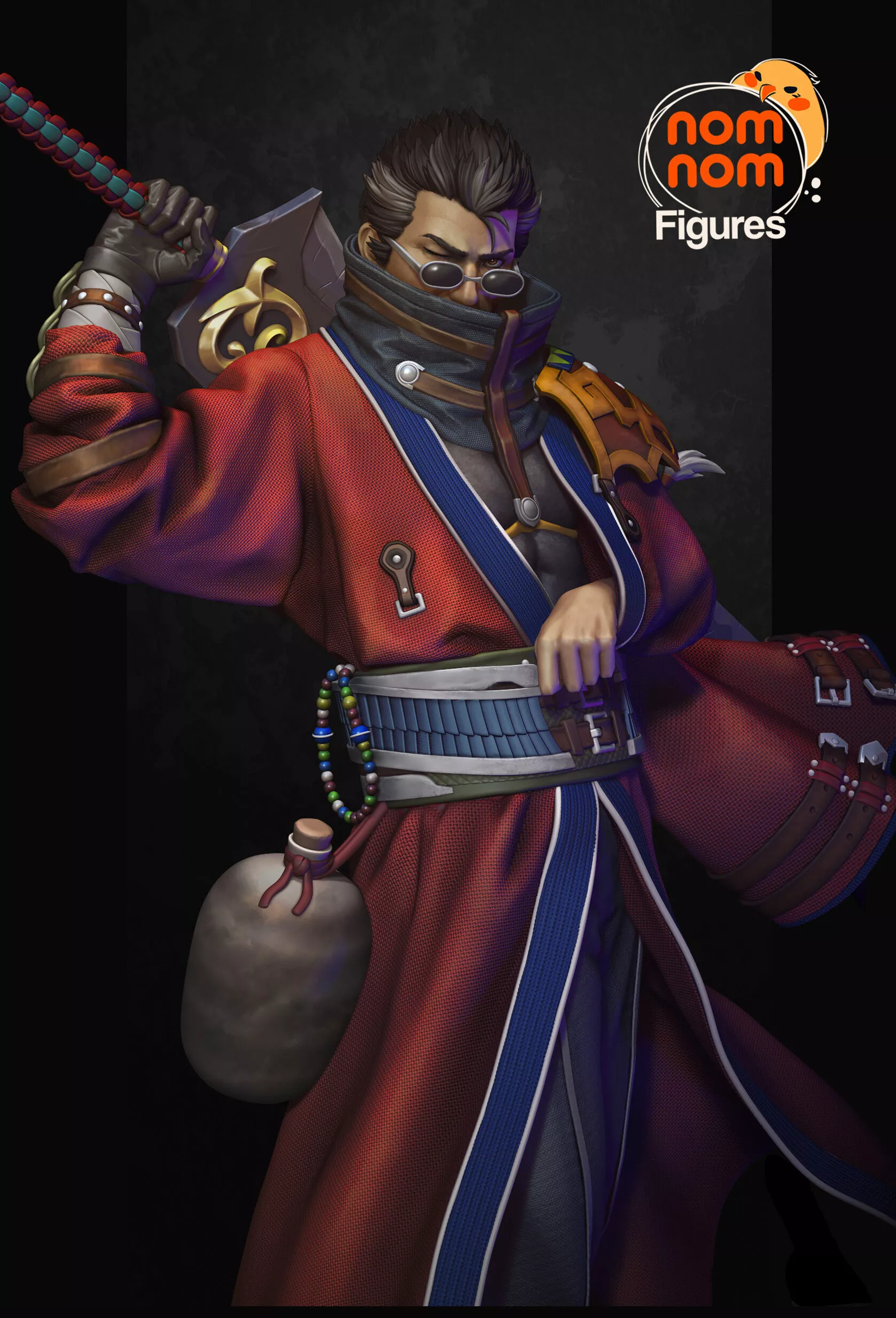 Auron - Final Fantasy X 3D print model