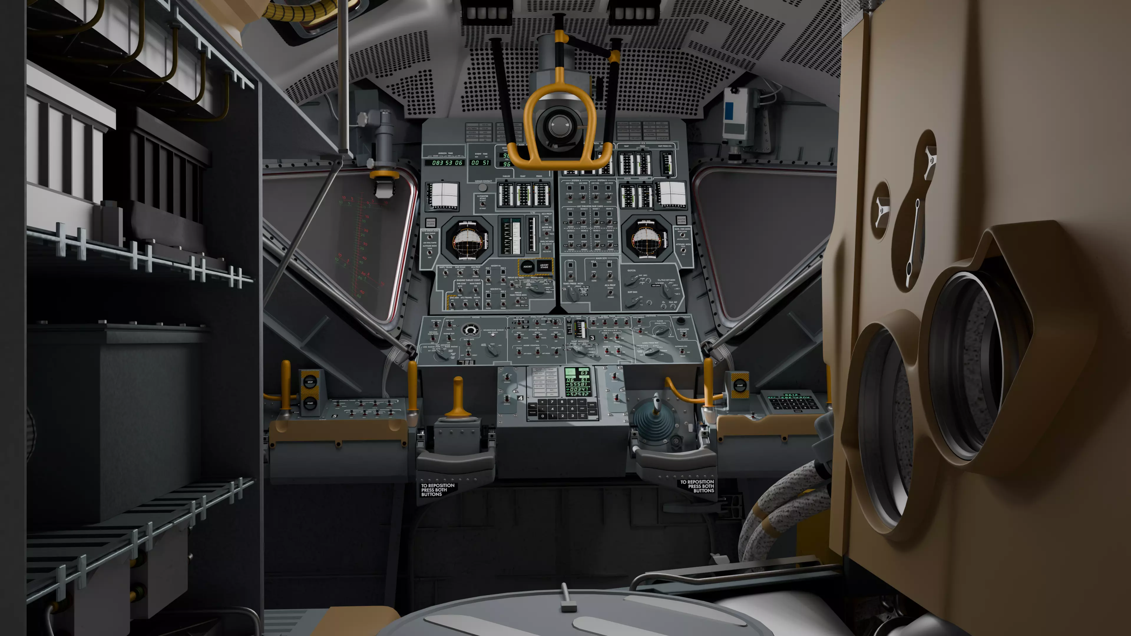 Apollo Lunar Module Interior I Exterior I Ultra Detailed NASA LM 3D model